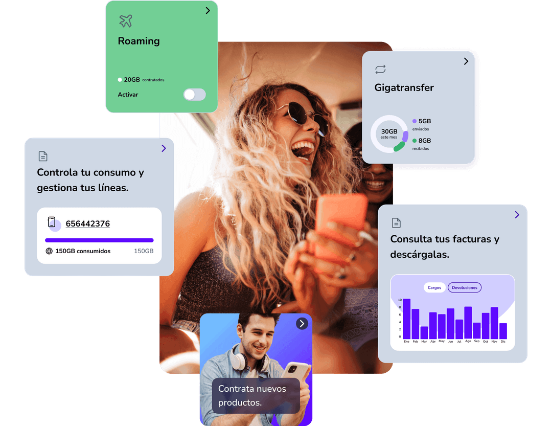 Descarga las apps de Finetwork